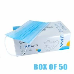 Best Sale 🤩 Accessories Disposable Protective Face Mask | Box Of 50 ⭐