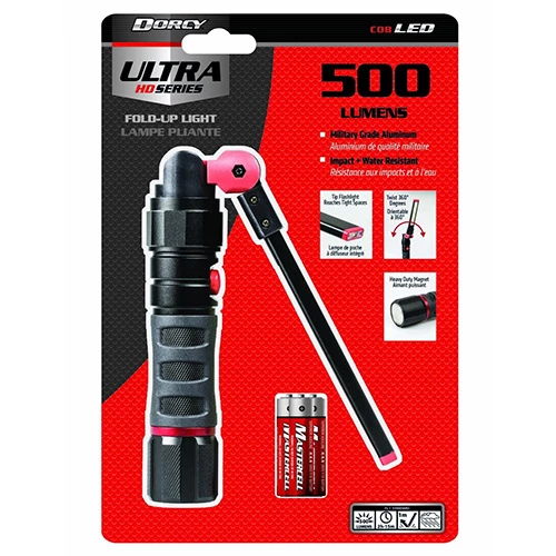 Budget ๐งจ Automotive Repair Flashlights Dorcy Ultra HD Fold Up Worklight | 500 Lumens โ๏ธ 7 Budget ๐งจ Automotive Repair Flashlights Dorcy Ultra HD Fold Up Worklight | 500 Lumens โ๏ธ - Image 5