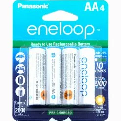 Brand new 🔔 Eneloop AA NiMH Rechargeable Batteries | Genuine Eneloop Brand ❤️