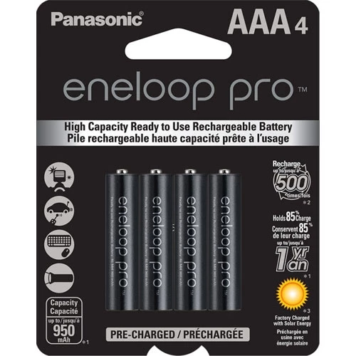 Budget ✔️ Eneloop Pro AAA Batteries | Rechargeable Batteries ✨ 3 Budget ✔️ Eneloop Pro AAA Batteries | Rechargeable Batteries ✨