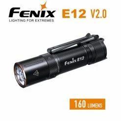 Flash Sale 🔔 Boating Flashlights Fenix E12 V2.0 Compact EDC Flashlight | 160 Lumens ⭐