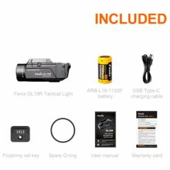 Hot Sale 🔥 Fenix GL19R Rechargeable Weapon Light | 1200 Lumens 🧨 -Brightguy Online Shop Fenix GL19R Rechargeable Weapon Light 4 600x600 1