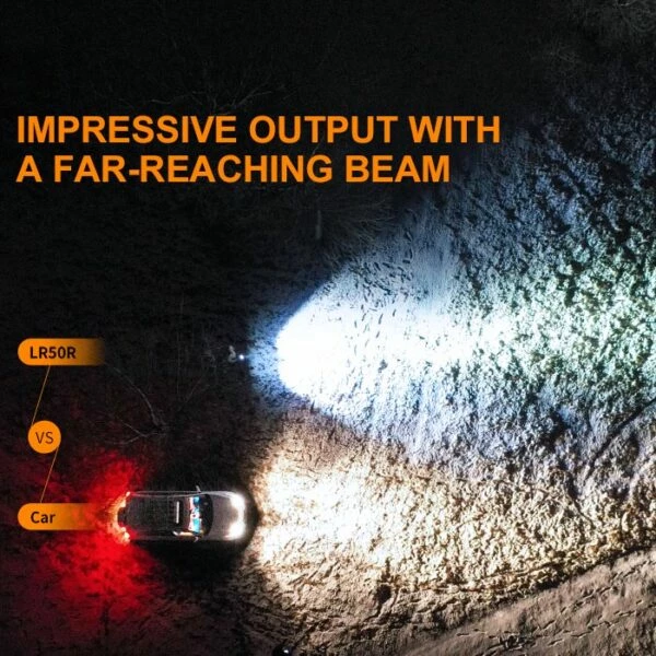 Wholesale ๐ Boating Flashlights Fenix LR50R Super Bright Search Light | 12,000 Lumens ๐ 7 Wholesale ๐ Boating Flashlights Fenix LR50R Super Bright Search Light | 12,000 Lumens ๐ - Image 5