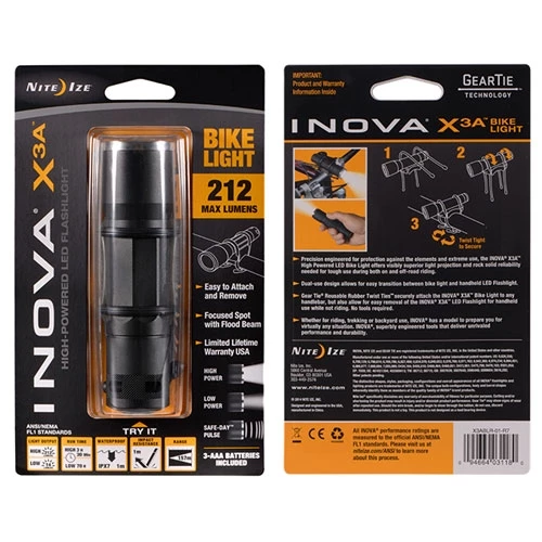 Best Sale ๐ฏ Camping Inova X3A Flashlight With Bike Mount ๐คฉ 7 Best Sale ๐ฏ Camping Inova X3A Flashlight With Bike Mount ๐คฉ - Image 5