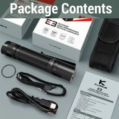 Deals ๐งจ Boating Flashlights Klarus E3 High Performance Flashlight | 2200 Lumens ๐ 10 Deals ๐งจ Boating Flashlights Klarus E3 High Performance Flashlight | 2200 Lumens ๐ -Brightguy Online Shop Klarus E3 High Performance Flashlight 8 600x600 1