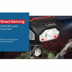 Cheap 😀 Boating Flashlights Klarus HM1 Smart Sensing Rechargeable Headlamp | 440 Lumens 👏 -Brightguy Online Shop Klarus HM1 Smart Sensing Rechargeable Headlamp 5