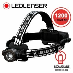 Budget ๐ Automotive Repair Flashlights LEDLenser H7R Signature Rechargeable Headlamp | 1200 Lumens ๐