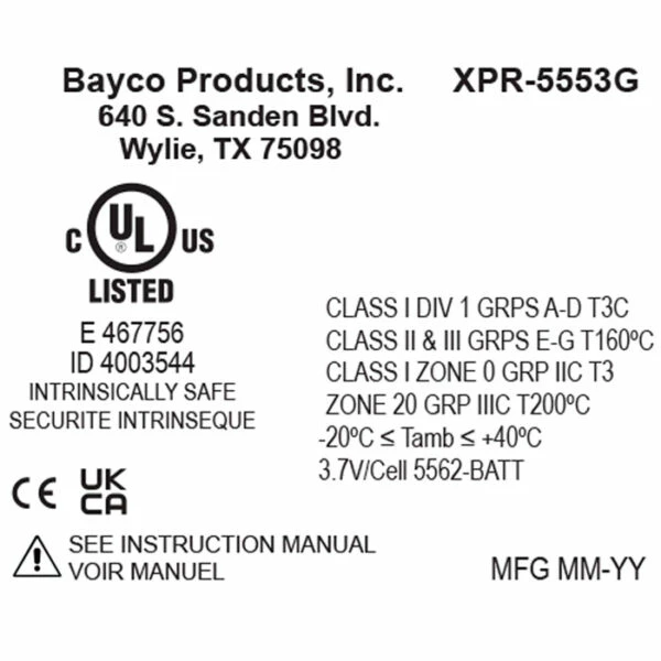 Cheap ⭐ Fire Nightstick Intrinsically Safe USB Headlamp XPR-5553G | 250 Lumens ⌛ 5 Cheap ⭐ Fire Nightstick Intrinsically Safe USB Headlamp XPR-5553G | 250 Lumens ⌛ - Image 3