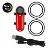 Outlet 👏 Flashlights Nite Ize Radiant® 125 Rechargeable Bike Light | High Vis RED ✨ -Brightguy Online Shop Nite Ize Radiant 125 Rechargeable Bike Light