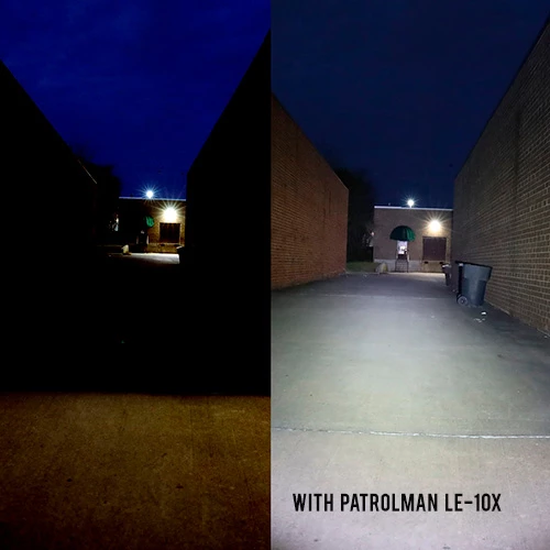 Top 10 😀 Bright Flashlights Powertac Patrolman LE-10X® Search Flashlight | 4200 Lumens ⭐ 4 Top 10 😀 Bright Flashlights Powertac Patrolman LE-10X® Search Flashlight | 4200 Lumens ⭐ - Image 2