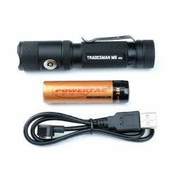 Promo 😀 Automotive Repair Flashlights Powertac Tradesman M6 G2 Rechargeable Flashlight | 2030 Lumens 🌟 -Brightguy Online Shop Powertac Tradesman M6 G2 Rechargeable Flashlight goog 600x600 1