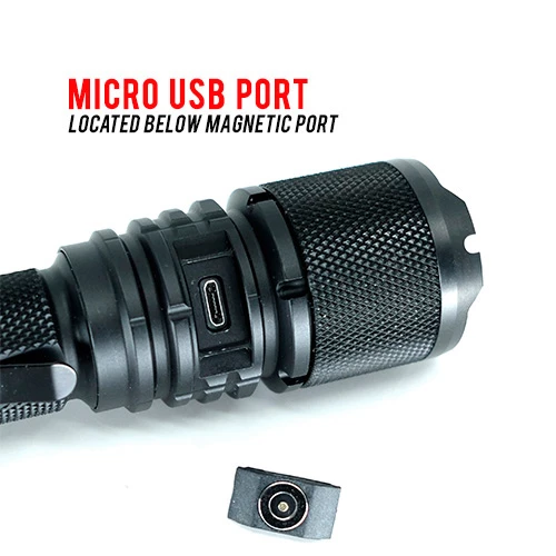 New ๐ฅ Boating Flashlights Powertac Warrior G4FL Flood Beam Tactical Flashlight | 3500 Lumens ๐ฅ 5 New ๐ฅ Boating Flashlights Powertac Warrior G4FL Flood Beam Tactical Flashlight | 3500 Lumens ๐ฅ - Image 3