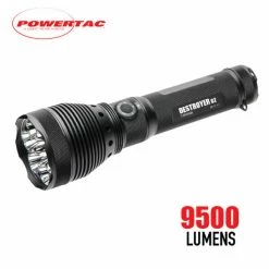 Hot Sale 🧨 Fire Powertac X10000 Destroyer G2 High Brightness Search Light 🎁