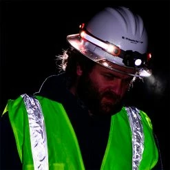 New ✔️ Fire Princeton Tec EOS 360 Hardhat Light | Princeton Tec Distributor 🌟 -Brightguy Online Shop Princeton Tec EOS 360 Hardhat Light 12