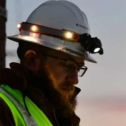 New ✔️ Fire Princeton Tec EOS 360 Hardhat Light | Princeton Tec Distributor 🌟 -Brightguy Online Shop Princeton Tec EOS 360 Hardhat Light 2