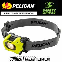 Best Sale ๐ Automotive Repair Flashlights Pelican 2755CC Correct Color Headlamp | Intrinsically Safe | Pelican Distributor ๐